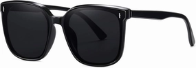 Dollger Retro Oversized Square Sunglasses for Women Trendy Classic Style Sun Glasses UV400 Protection