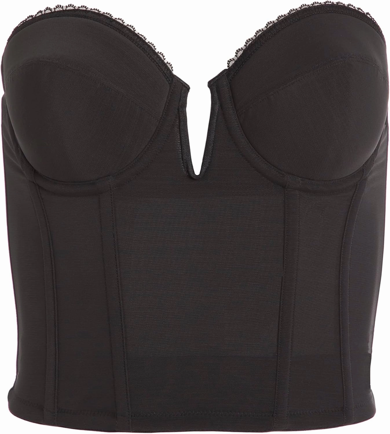 Dominique Valerie Backless Strapless Bra for Women #6390 - V-Wire Plunge, Memory Foam Cups - Lingerie for Women