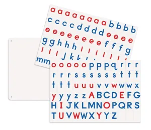 Dowling Magnets - 733003 Fun with Letters Magnet Activity Set Red/Blue