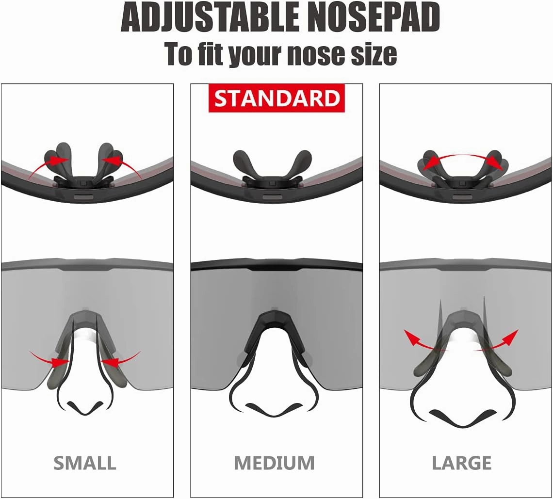 Eazyrun Polarized Small Sports Sunglasses for Youth Women, Baseball Softball Cycling Running Pickleball Padel tennis