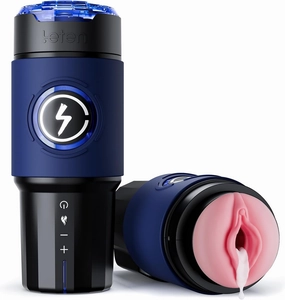 EINSEO Male Masturbator Sex Toys for Men - Thrusting Male Stroker with 360° Heating, 5-Speed Smooth Motion Blowjob Adult Men's Sex Toy, Silent Brushless Motor, Soft Sleeve & Magnetic Phone Mount