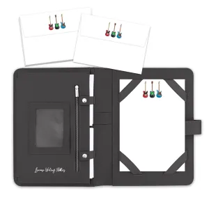 Electric Guitars Letter Writing Set with Organiser