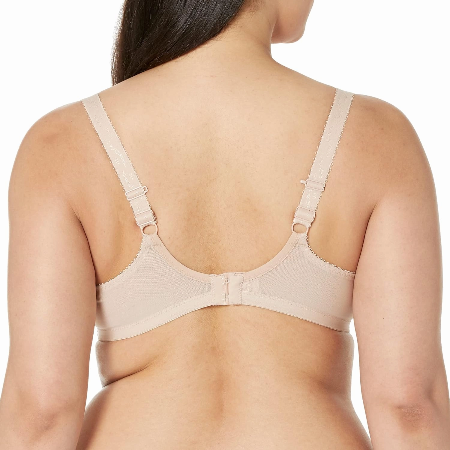 Elomi Women’s Charley Floral Embroidery, Low Plunge, Dd  Bras