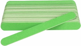 Emery Boards Nail Care kit with Nail File Buffer, 100Pcs Double-Sided Wooden File Professional Nail Files Strong Sandpaper Sanding