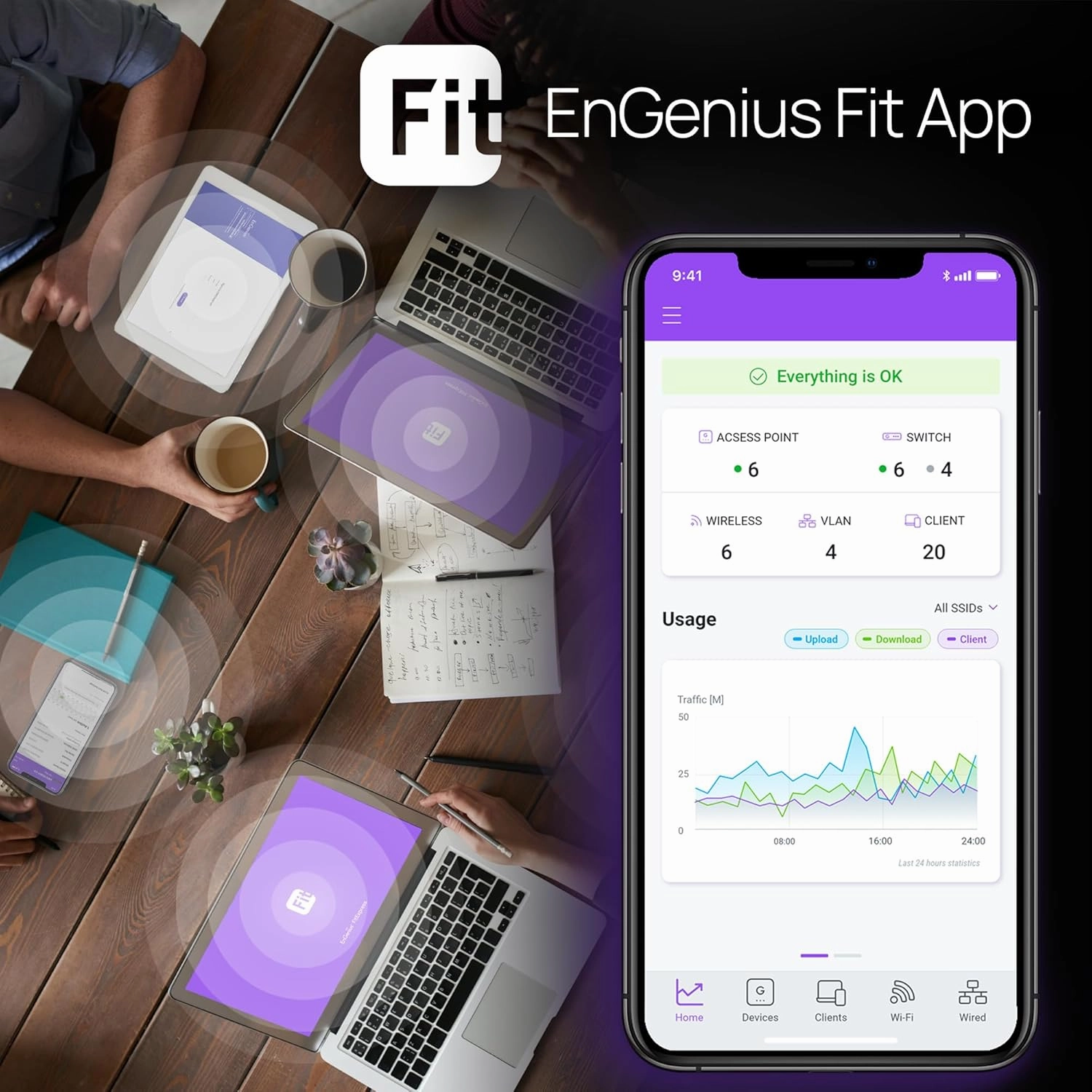 EnGenius Wireless AP (EWS276-FIT) | True 4X4 Wi-Fi 6 Dual Band AX3600 | 2.5Gbe PoE  | Cloud & App & OnPrem Control Options | WPA3, MU-MIMO, Mesh & Seamless Roaming | Power Adapter Not Included