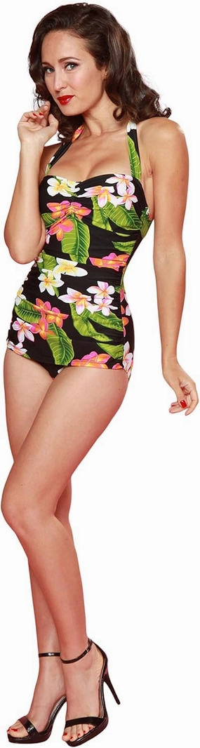 Esther Williams Classic Sheath Swim Suit, Carnival, 12