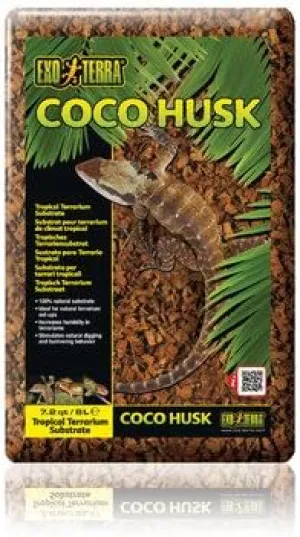 Exo Terra Coco Husk Terrarium Substrate [Set of 3] Size: 7.2 Quarts