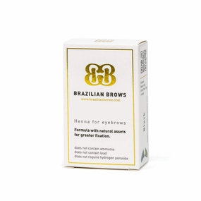 Eyebrow Henna Pack & Tinting Kit - Brown
