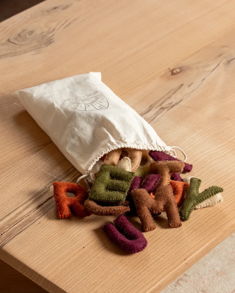 Felt Alphabet - Uppercase