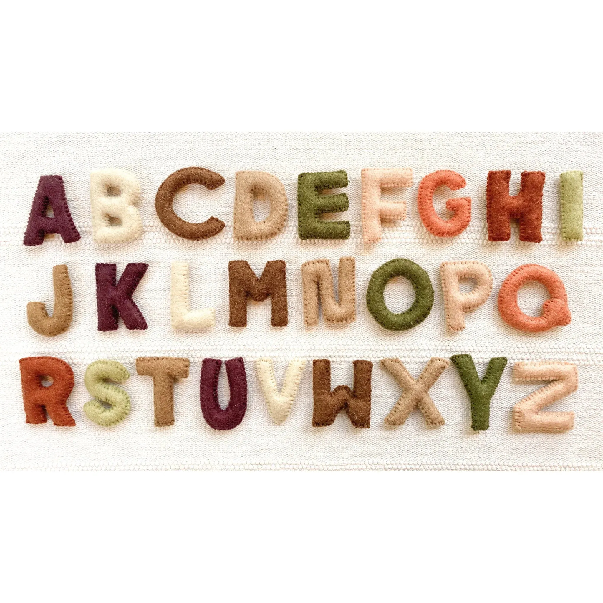 Felt Alphabet - Uppercase