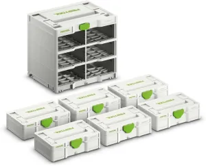 Festool 577816 Systainer³ Rack SYS3-RK/6 M 337-Set