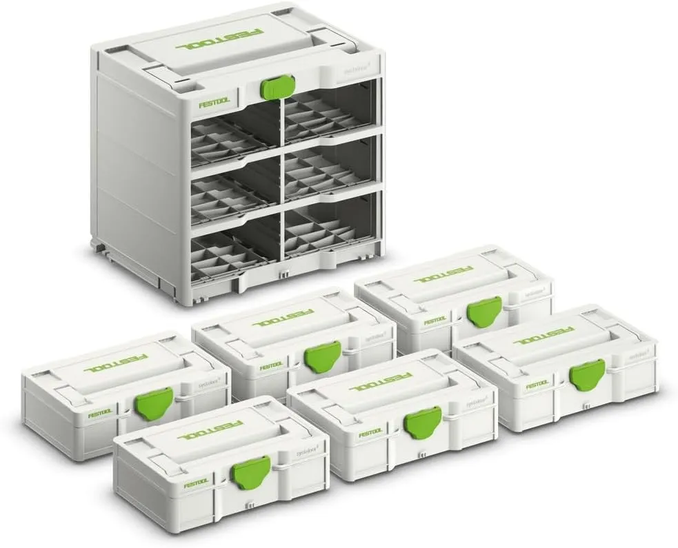 Festool 577816 Systainer³ Rack SYS3-RK/6 M 337-Set