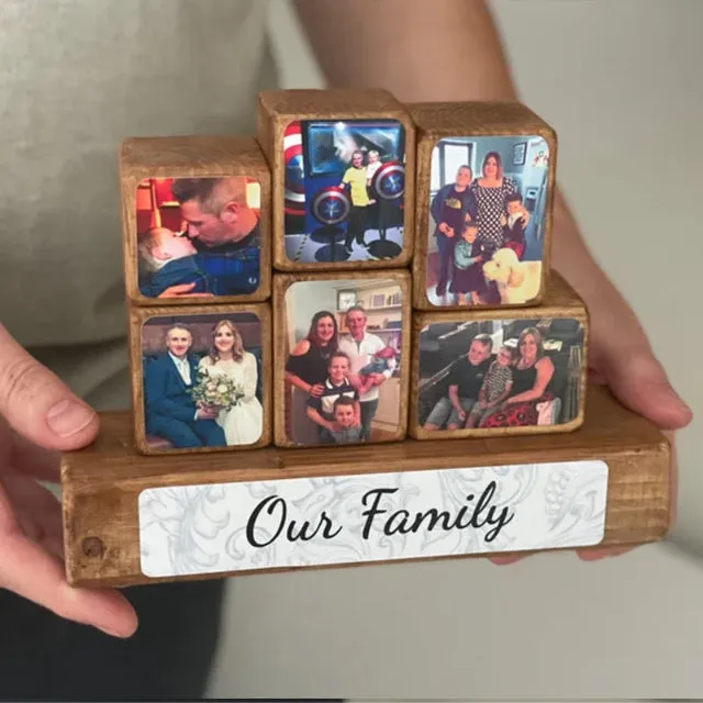 Fifaytech™ Stacking Photo Blocks Set - Photo Gift