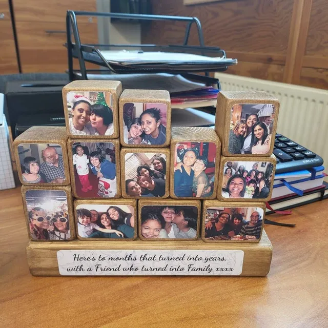 Fifaytech™ Stacking Photo Blocks Set - Photo Gift
