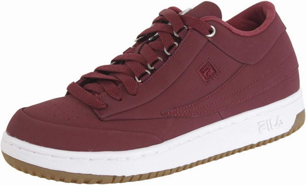 Fila Men's T-1-Mid-Primo Tibetan Red/White/Gum Sneakers Shoes Sz: 10.5