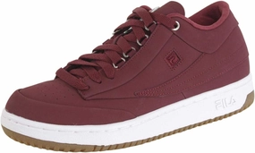 Fila Men's T-1-Mid-Primo Tibetan Red/White/Gum Sneakers Shoes Sz: 8.5