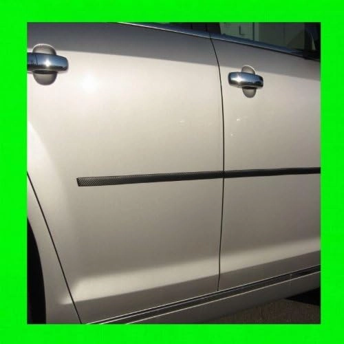 fits 1985-1989 MERKUR XR4Ti Carbon Fiber Side/Door Trim MOLDINGS 2PC 1986 1987 1988 85 86 87 88 89
