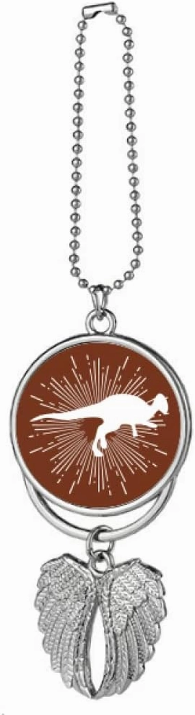 Flexible Power Hunting Speed Silver Wing Car Pendant Decoration