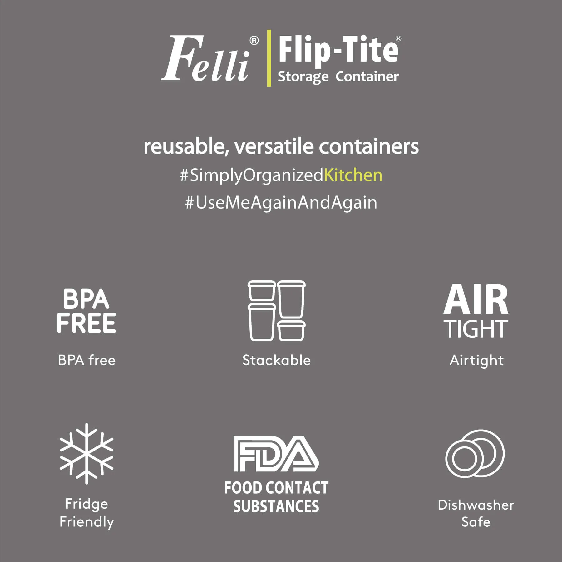 Flip-Tite 7" Jumbo-L 4.8QT/4.5 L