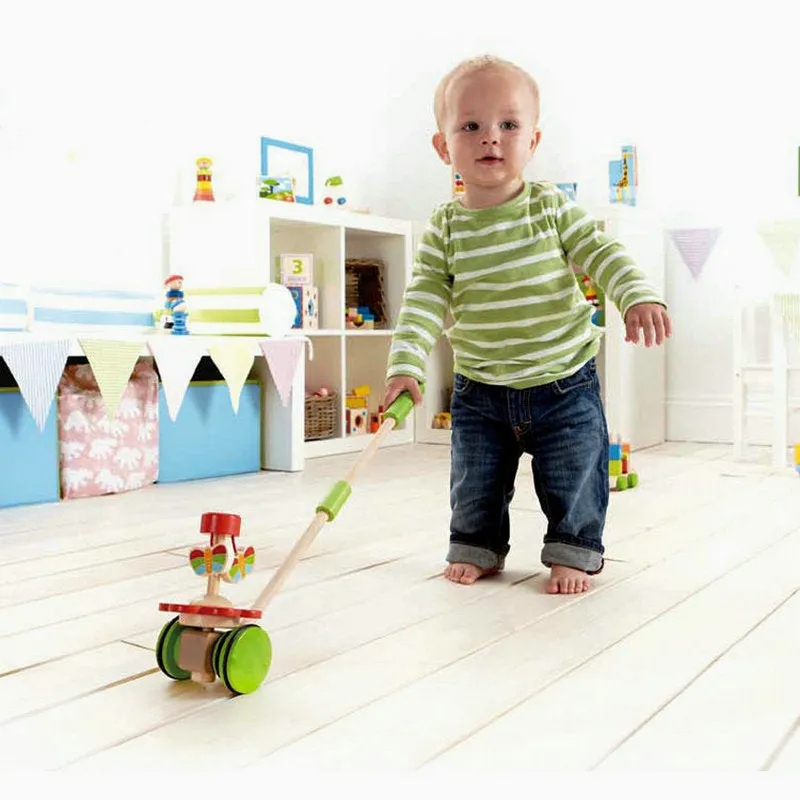 Fluttering Butterflies Push Toy For Toddlers
