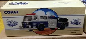 for Corgi American Classic fire Truck Blue and White 1/50 DIECAST Model Finished CAR Truck
