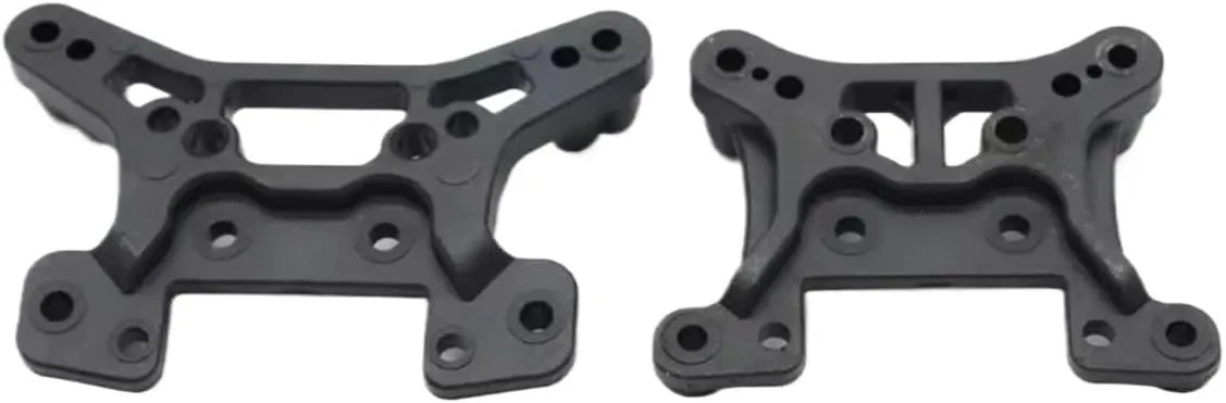 for WLtoys 124008 124010 124008-2711 Front Damper Plate 124008-2710 Rear Damper Plate RC Remote Control Car Spare Parts Replacement Use RC Car DIY Parts