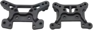 for WLtoys 124008 124010 124008-2711 Front Damper Plate 124008-2710 Rear Damper Plate RC Remote Control Car Spare Parts Replacement Use RC Car DIY Parts