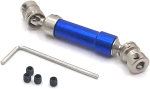 for WLtoys 12427 12429 12428 12423 FY01 FY02 FY03 Metal Upgrade Rear Driveshaft RC Car Parts Upgrade and Replacement Multiple Colors Available RC Car DIY Parts(Blue)