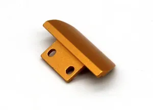 for WLtoys 144001 124017 124019 Metal PO Parts Anti-Collision Parts BumpersRC Remote Control Car Upgrade Accessories RC Car DIY Parts(Yellow)