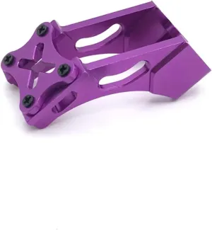 for Wltoys 144001 144010 124007 124017 Metal Tail Wing Mount Fixing Bracket RC Car Upgrade Parts Accessories Multiple Colors Available RC Car DIY Parts(Purple)