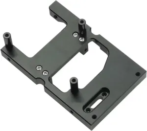 for Wpl B14 B24 C14 C24 B16 B36 for Jjrc Q60 Q611Set 1/16 Metal Steering Servo Warehouse Fixed Mounting Bracket Part RC Car Replacement RC Car DIY Parts(Black)