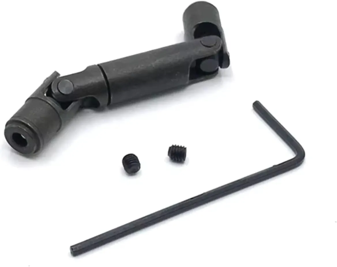for Wpl for FeiYu for Jjrc for MND12 C24 C34 B14 B26 Upgrade Metal Drive ShaftHengLong RC Car Parts Parts Upgrade Replacement Accessories RC Car DIY Parts(Black)