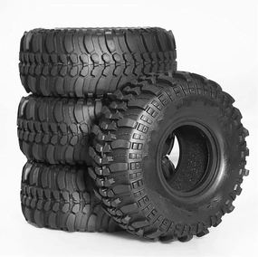 for Axial for SCX10 for Capra for Traxxas for TRX4 for D90 for Redcat 1/10 4PCS 118mm 1.9" Soft Rubber Tire Wheel Tyre RC Vehicle Wheels Tires