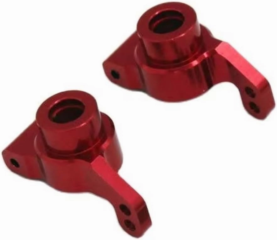 for Wltoys 124008 124010 144001 144002 144010 124016 124017 124018 124019 1/12 RC Remote Control Car Metal Rear Wheel for Seat Parts RC Car DIY Parts(Red)
