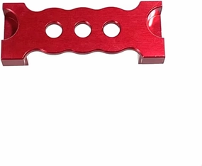 for Wltoys 144001 124016-17-18 124019 Steering Gear Fixed Base Steering Gear for Seat Press Spare Parts RC Car Upgrade Accessories RC Car DIY Parts(Red)