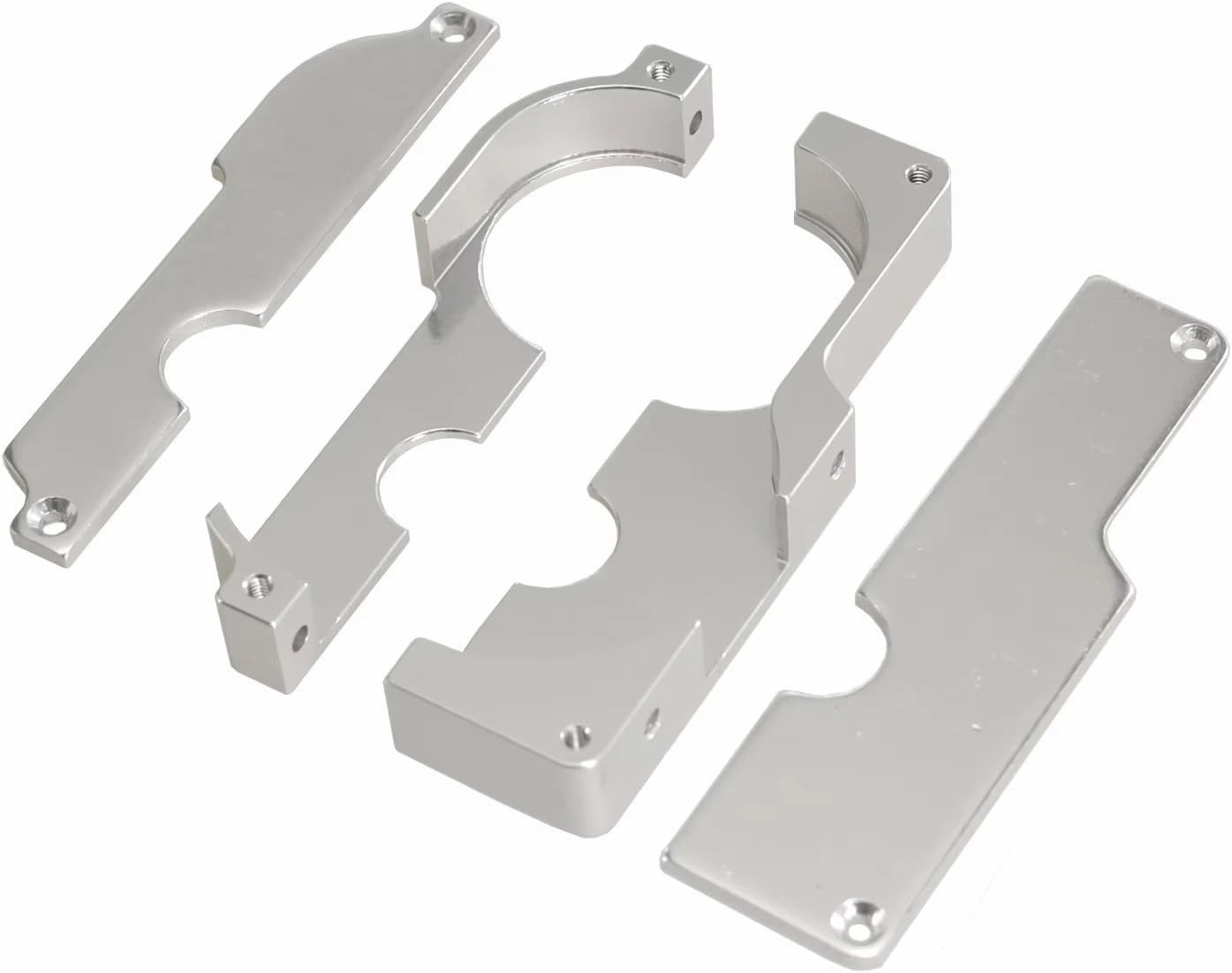for Wltoys 144010-01-02 1/12 124017-16-18 124019 1/14 1262 Metal Upgraded Easy to Disassemble Gearbox RC Car Accessories RC Car DIY Parts(Silver)