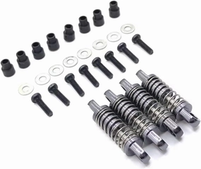 for WLtoys 284131 K969 K979 K989 K999 P929 P939 1/28 Metal Upgrade Shock Absorber RC Car Parts Upgrades and Replacements Multiple Colors Available RC Car DIY Parts(Gray)