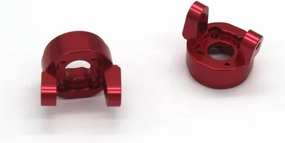 for Yikong YK4082 YK 4083 V3 1/8 RC Remote Control Car for Climbing Bike Accessories Front Axle for Seat C RC Car DIY Parts(Red)