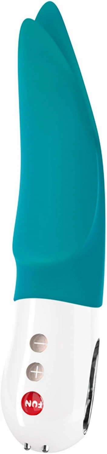 FUN FACTORY Adult Toys | G5 Series Silicone Dildo Rechargeable Vibrator | Luxury Sex Toys for Women and Sex Toys for Men (Volta Petrol)