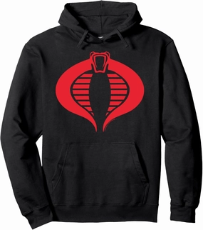 G.I. Joe Retro Silhouette Cobra Logo Pullover Hoodie