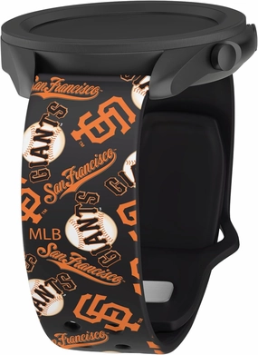 Game Time San Francisco Giants Quick Change HD Watch Band Compatible with Samsung and More