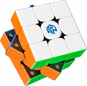 GAN 356 M, Speed Cube 3x3 Magnetic Speedcube Stickerless 356M Fidget Toys for Kids Adults, No Extra GES