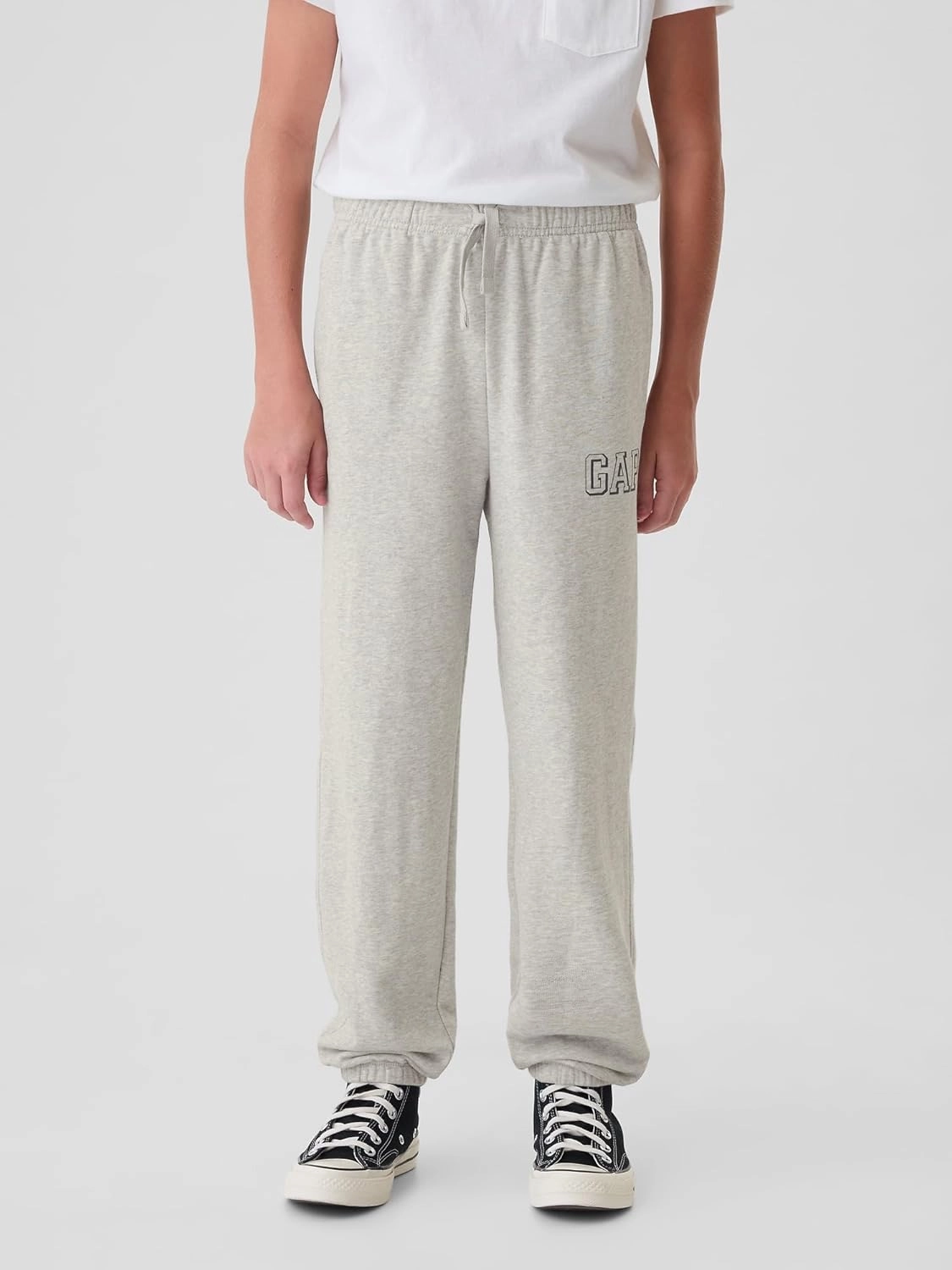 GAP Boys' Heritage Logo Pull-on Jogger Sweatpants
