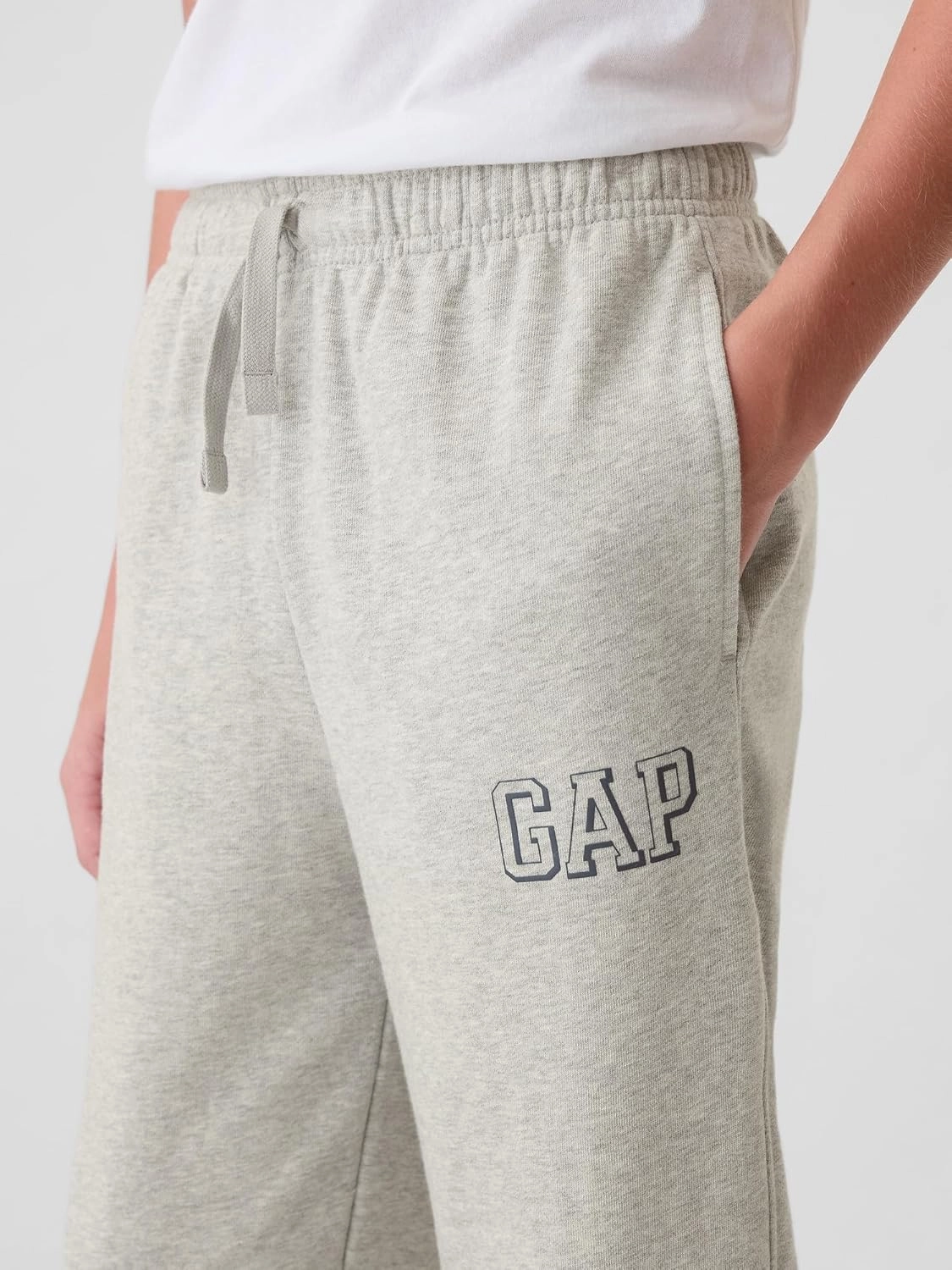 GAP Boys' Heritage Logo Pull-on Jogger Sweatpants
