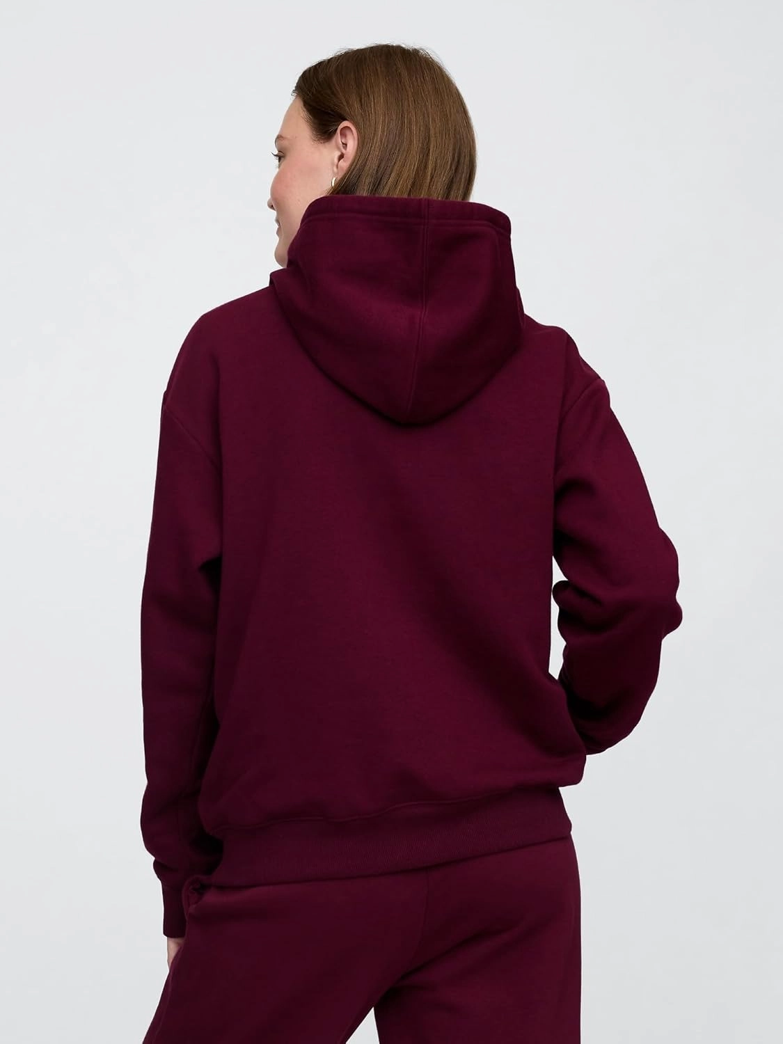 GAP Women's Logo Hoodie Hooded Pull-on Sweatshirt