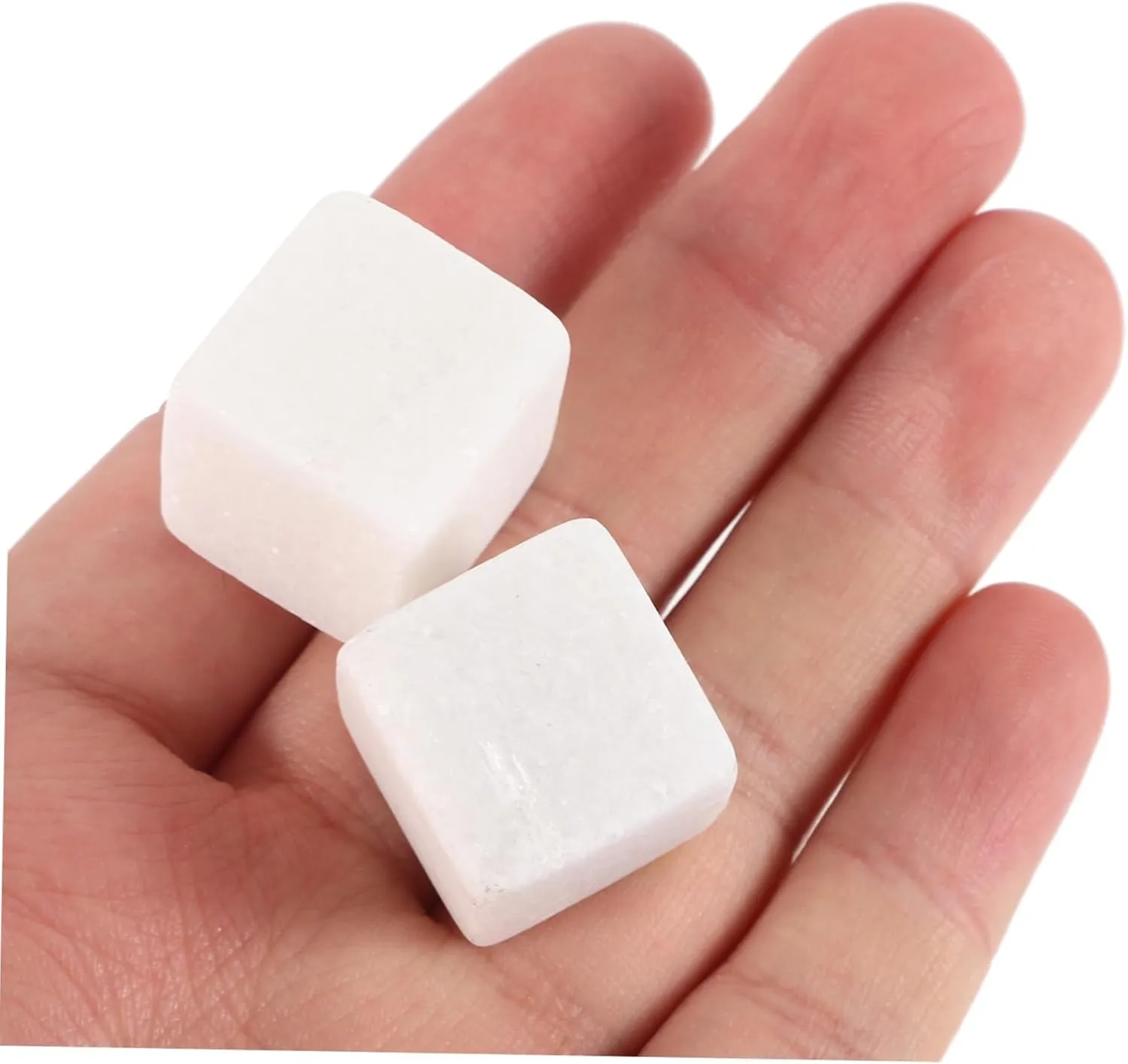 Garneck 12pcs Marble Stones Ice Cubes Whiskey Stones Beverage Cooling Whisky Ice Cubes Marble Wine Mold