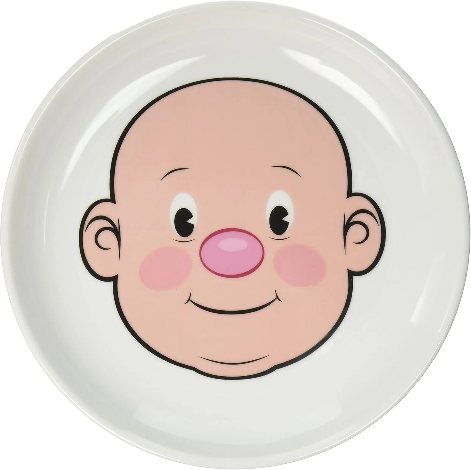 Genuine Fred MR. FOOD FACE Kids' Ceramic Dinner Plate