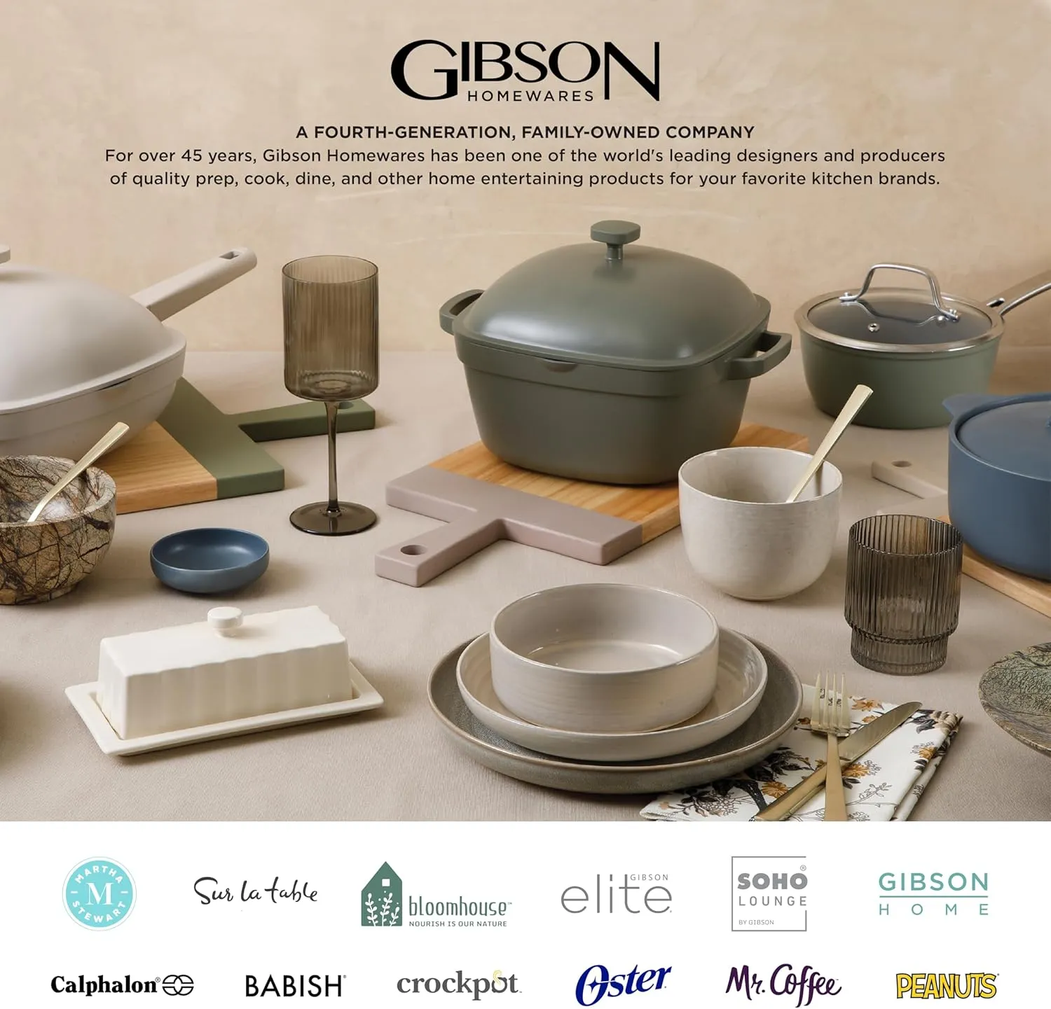 Gibson Home Sherwood 3-Piece Acacia Wood Salad Bowl Set, 32 quarts