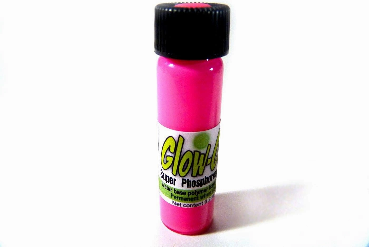 Glow-On Hot Pink Color, and Warm Pink Glow. Gun Night Sights Paint. Economy Size 9.2 ml Concentrated, Bright Long Lasting Luminescence.