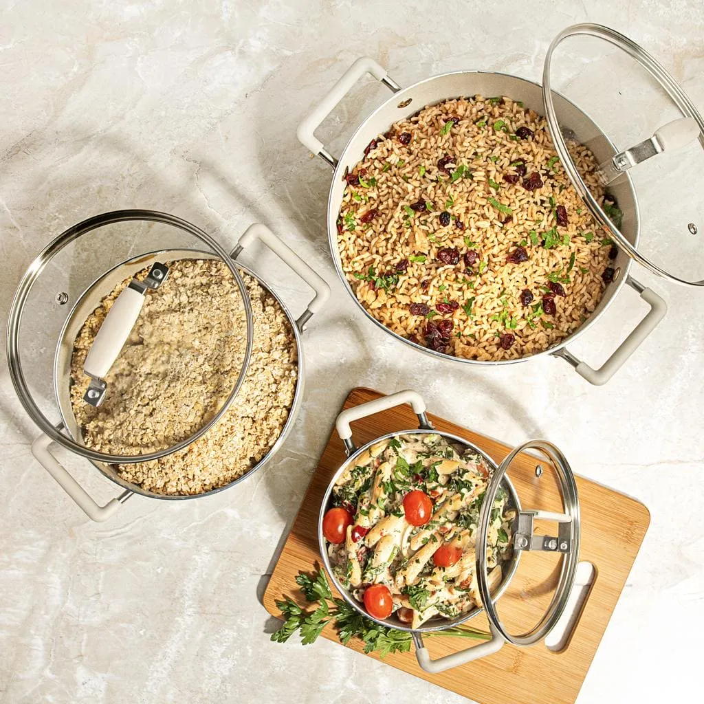 Granitestone Pot Set 3 Pieces- 489505